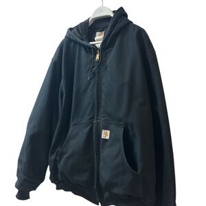 Carhartt Kids Black Zip-Up Hoodie